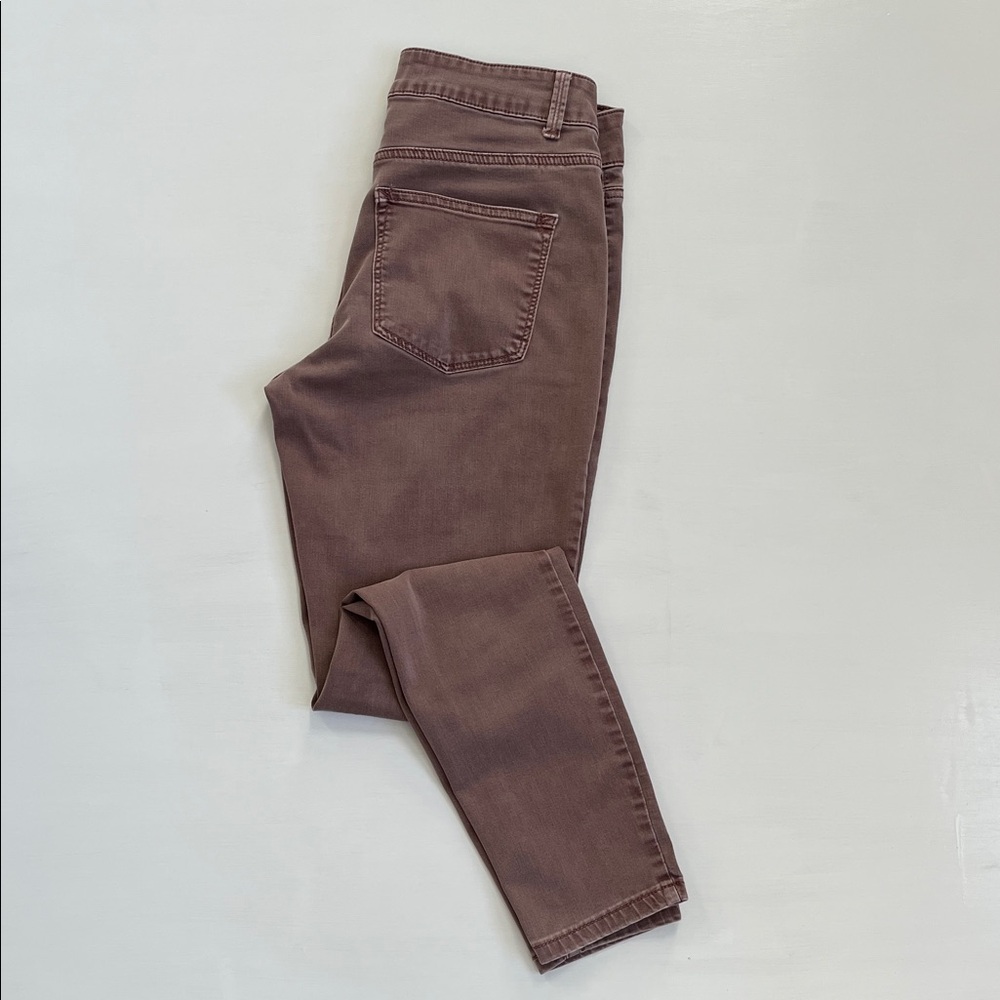 MAURICES High Rise M Jeans Mauve Color Size Medium - Picture 4 of 4